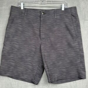 Callaway Mens Golf Shorts‎ Size 36 Gray Textured Performance Stretch Shorts